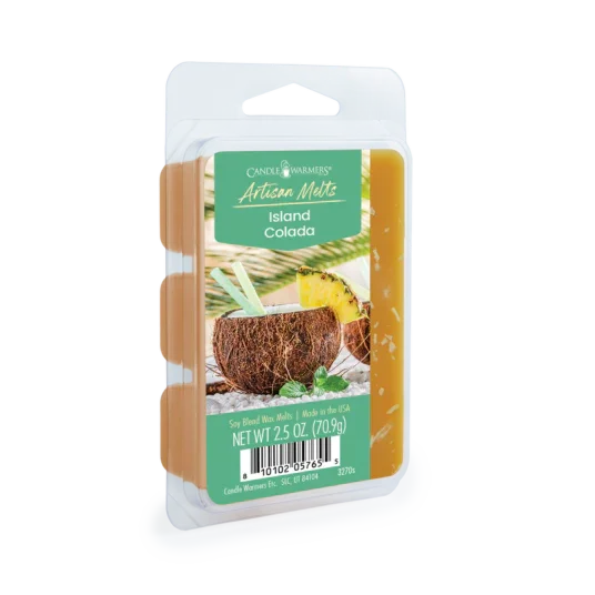 2.5 oz Artisan Wax Melt Island Colada