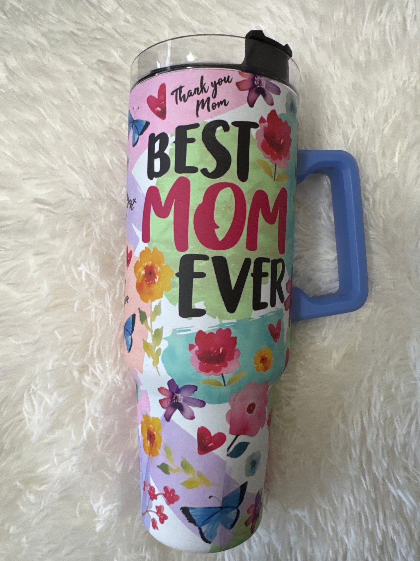 Celebrate Mom Theme 40oz Insulated Cup