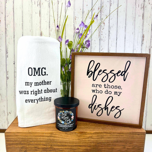 Best Mom Ever Mothers Day - Soy Wax Candles - Spring Decor - Southern Sassy Boutique