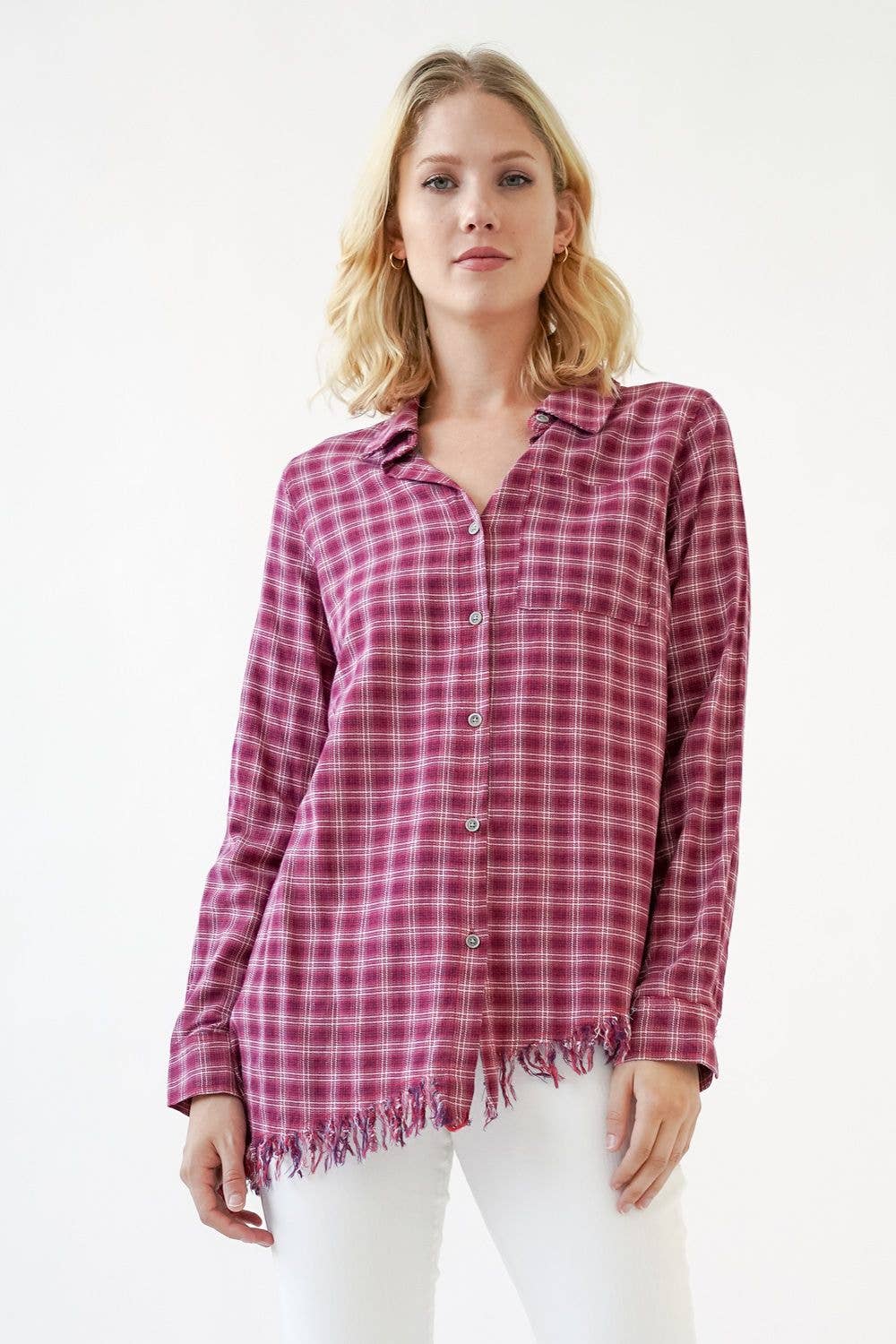 Plaid Flannel Shirt