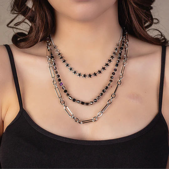 Dainty Chain Star Necklace