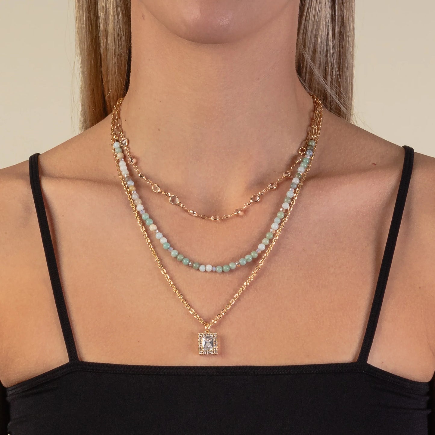 Natural Stone Necklace