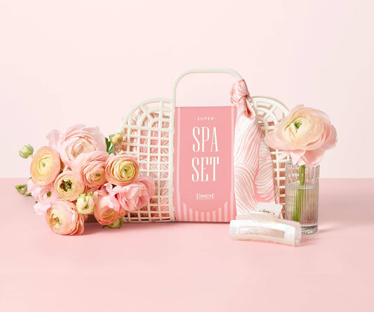 Super Spa Set | Coral, Self-Care, Wellness, Holiday Gifts - Southern Sassy Boutique