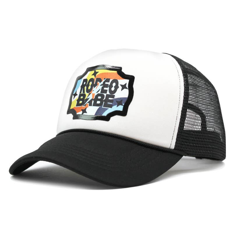 RODEO BABE TRUCKER HAT