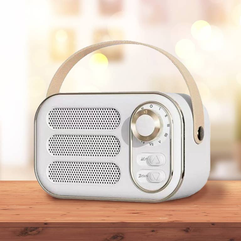 Rechargeable Retro Bluetooth Speaker
