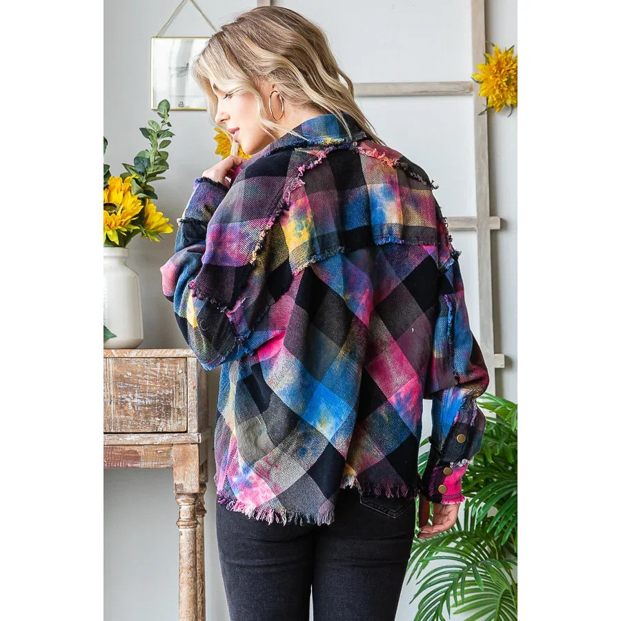 Multicolor Dyed Buffalo Check Flannel - Southern Sassy Boutique