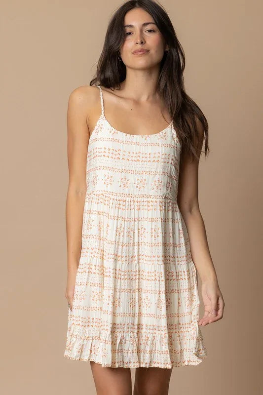 Tiered Cami Mini Dress - Southern Sassy Boutique