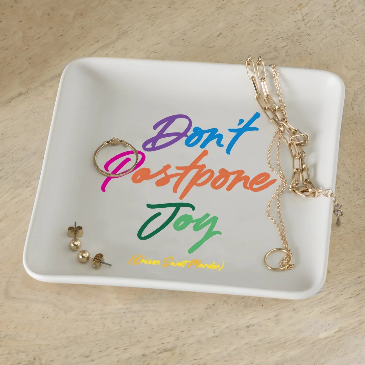 Don't Postpone Joy (Marden)