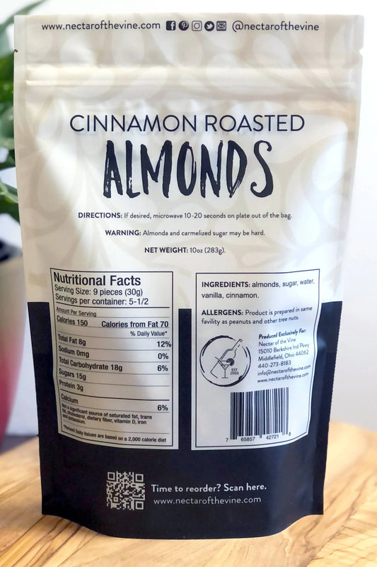 Cinnamon Kettle Roasted Almonds - Southern Sassy Boutique