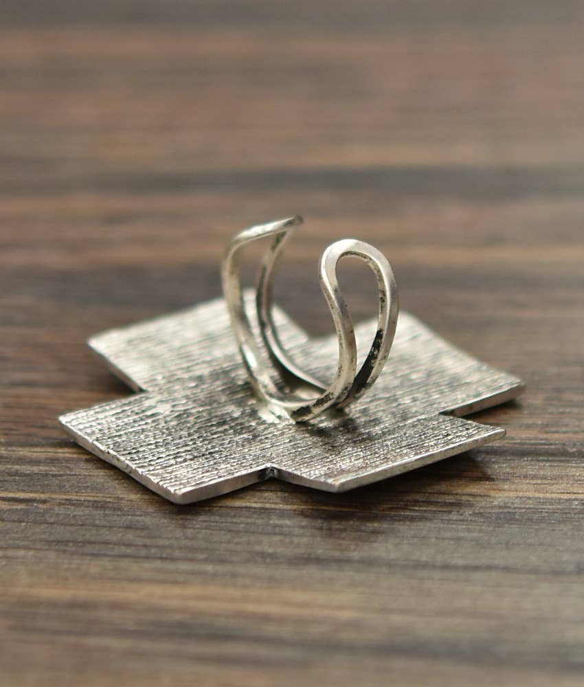 750201, Aztec Adjustable Ring