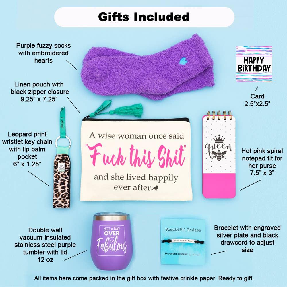 Bestie Gift Set (with Cuss Words) - Southern Sassy Boutique