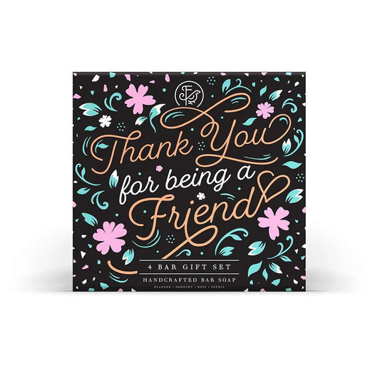 Thank You for Being a Friend 4 Bar Bath & Body Gift Set - Southern Sassy Boutique
