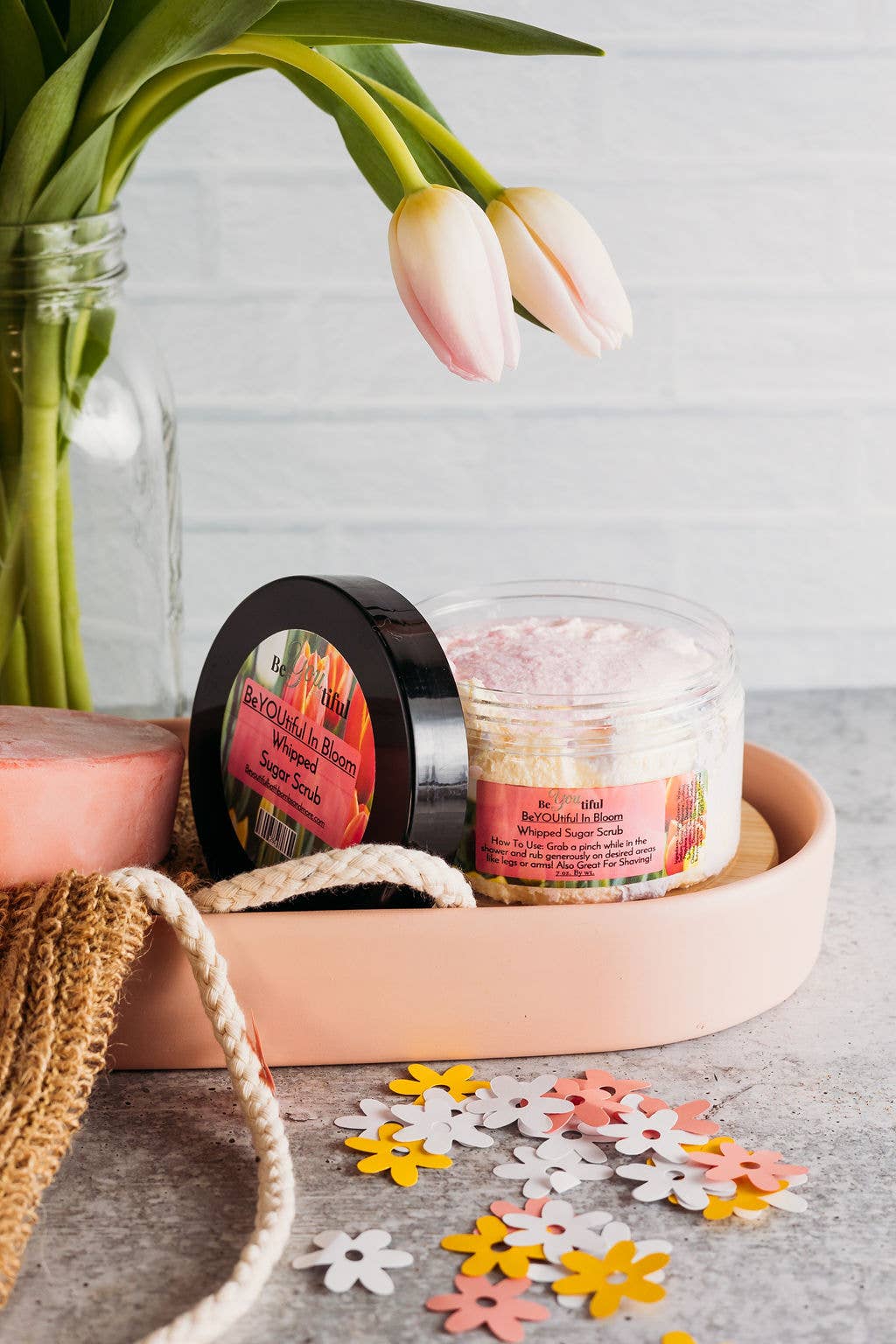 Whipped Sugar Scrubs