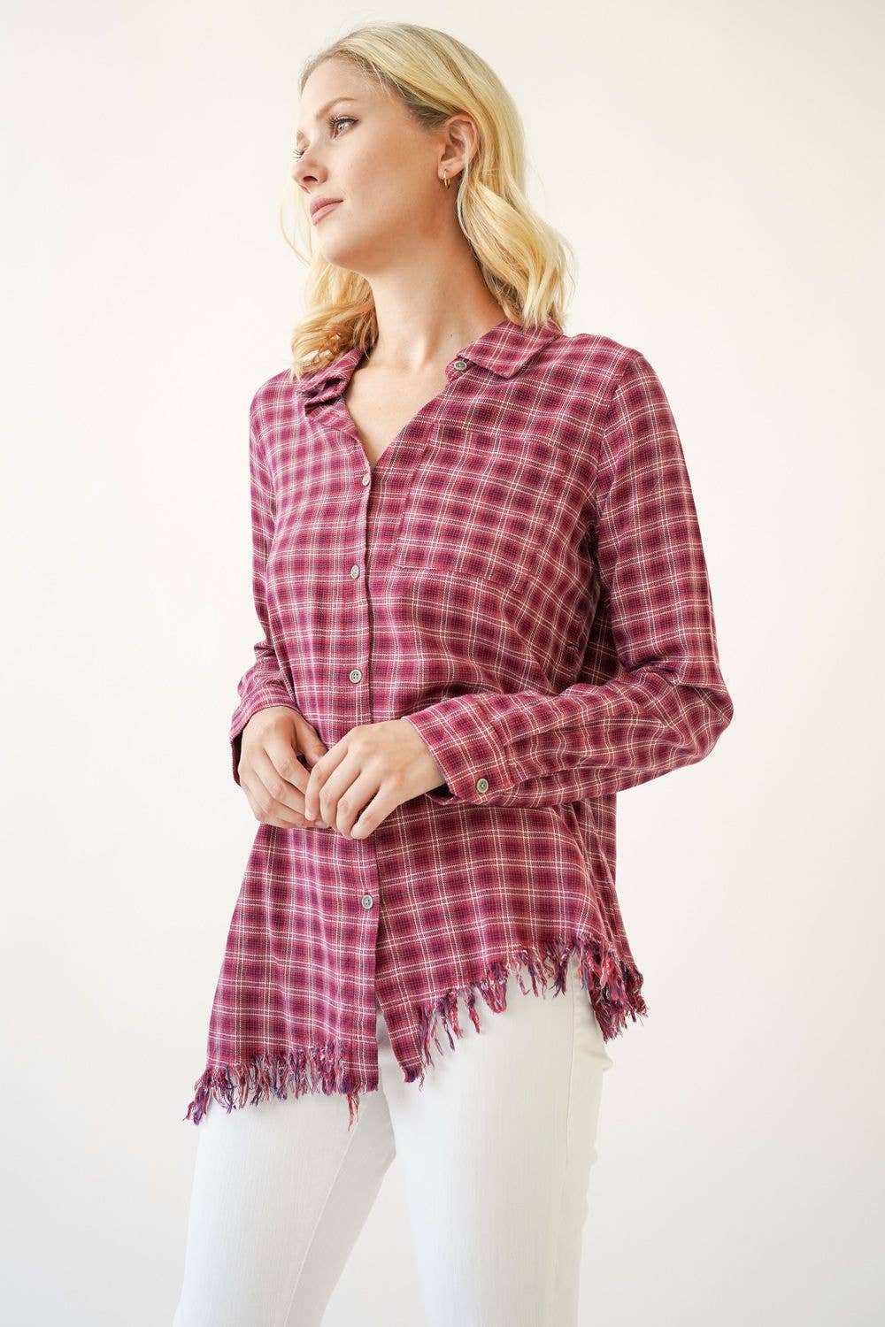Plaid Flannel Shirt
