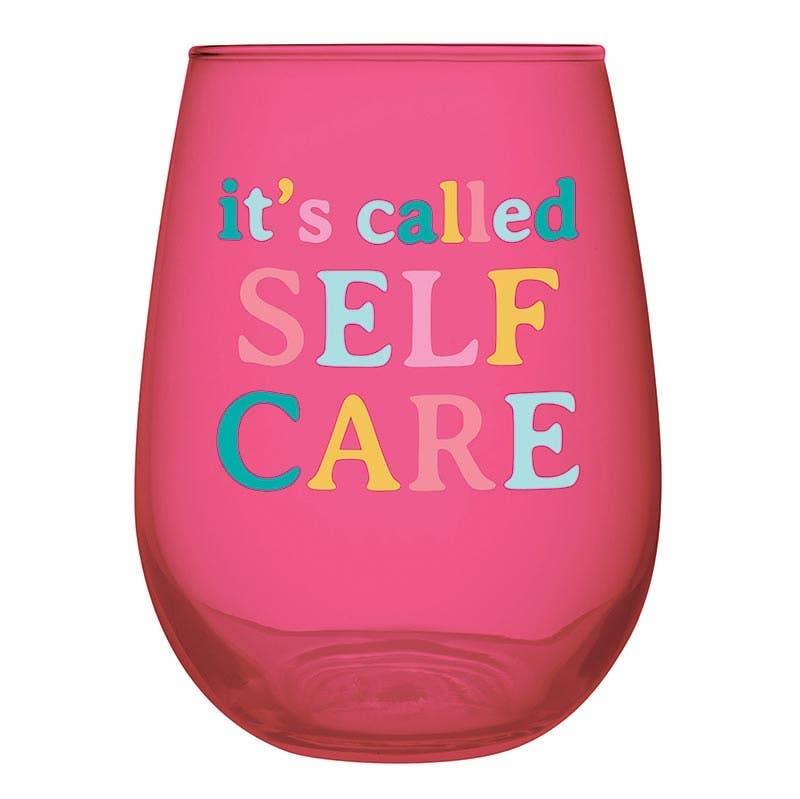 Stemless Wine Glass - Self Care - Southern Sassy Boutique