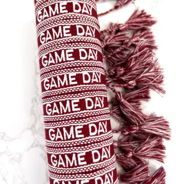 Game Day Embroidered Bracelet