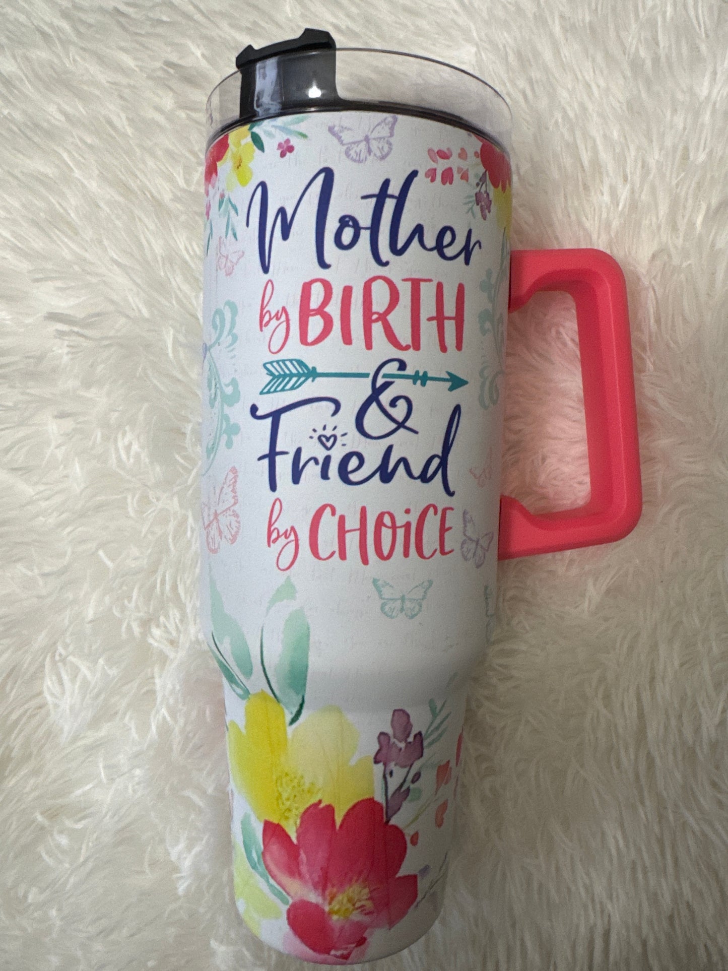 Celebrate Mom Theme 40oz Insulated Cup