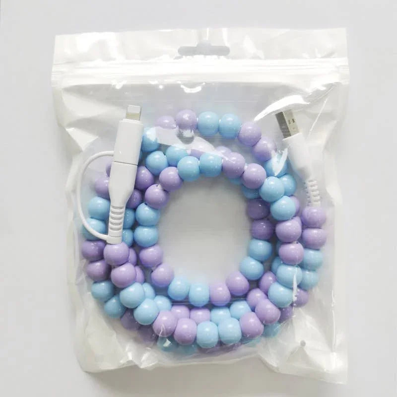 2-in-1 Type-c Cell Phone Charging Cable-Length39.37in - Southern Sassy Boutique