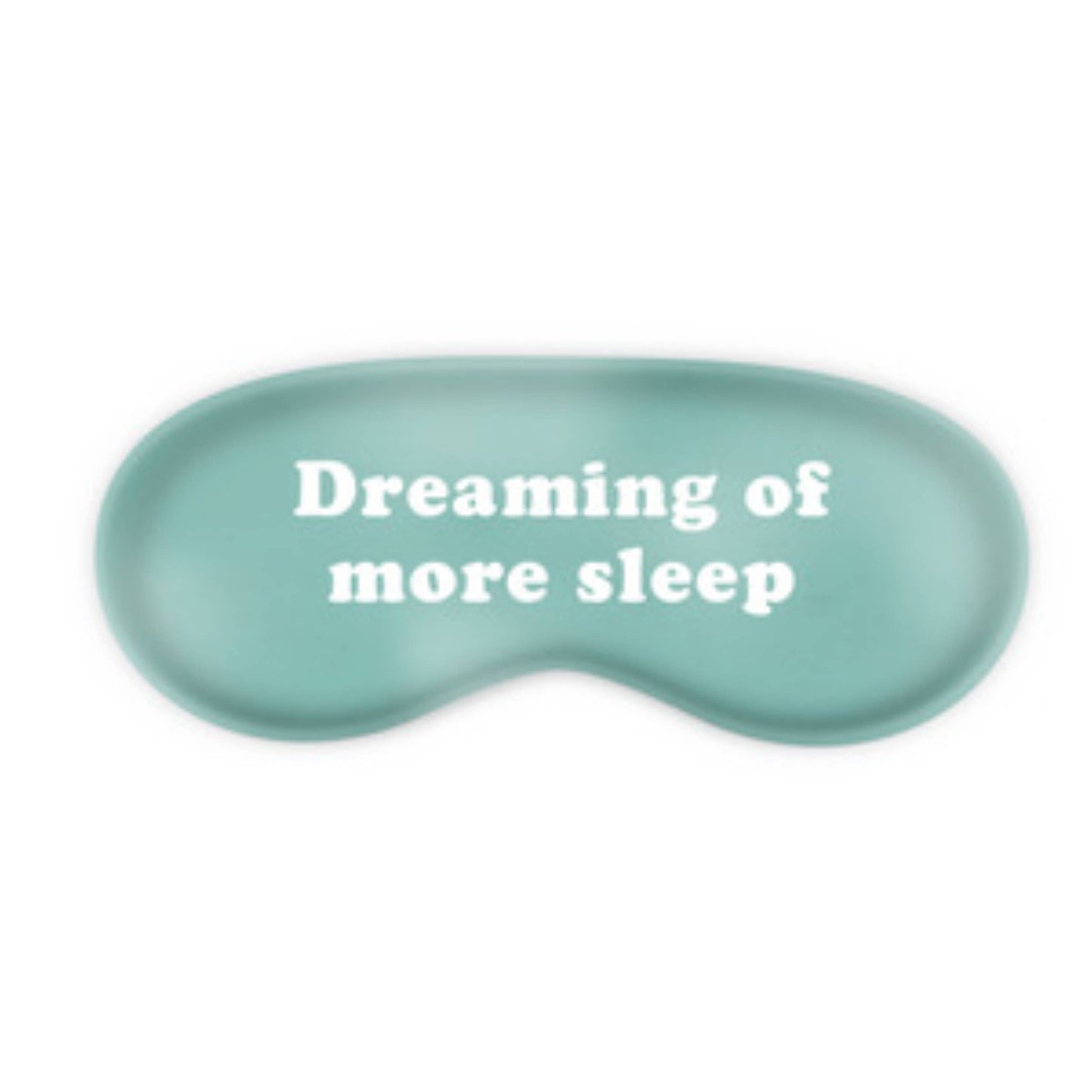Ceramic 6" Blue More Sleep Trinket Tray