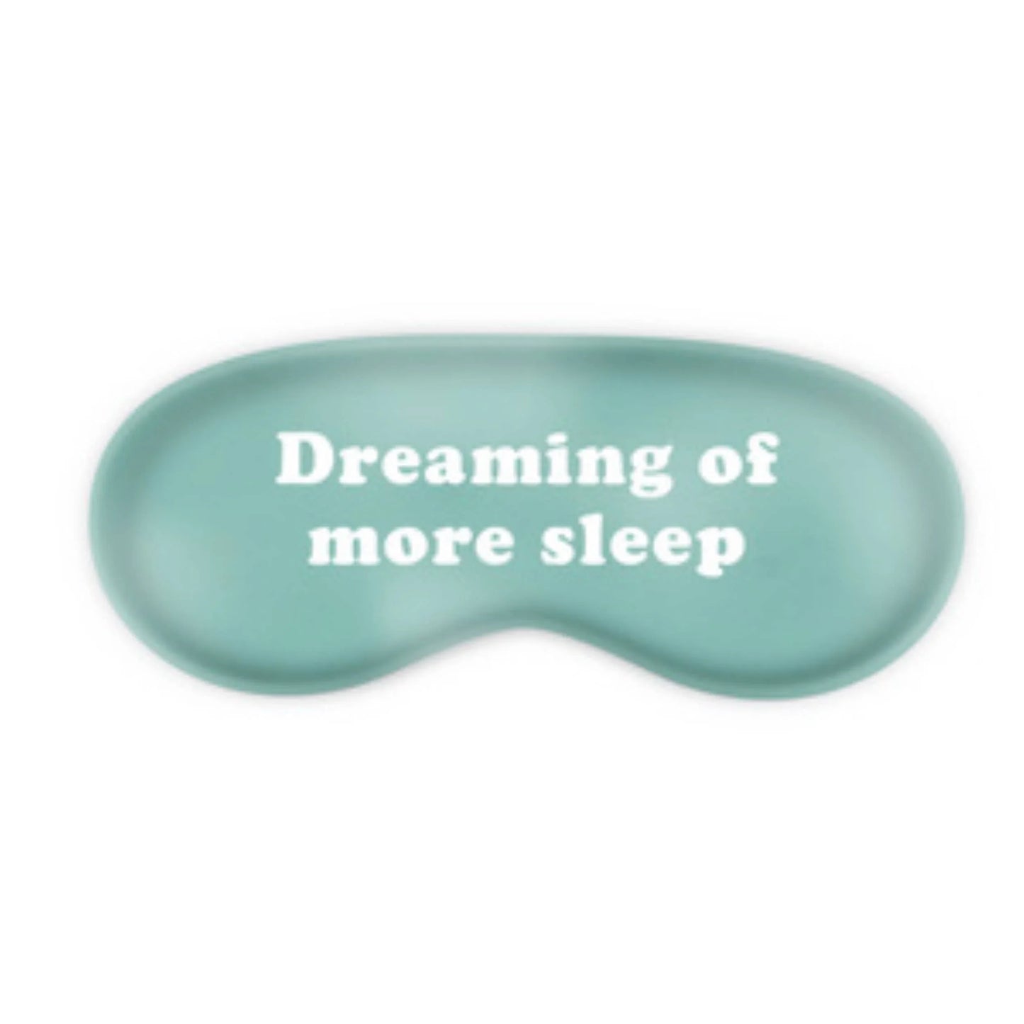 Ceramic 6" Blue More Sleep Trinket Tray