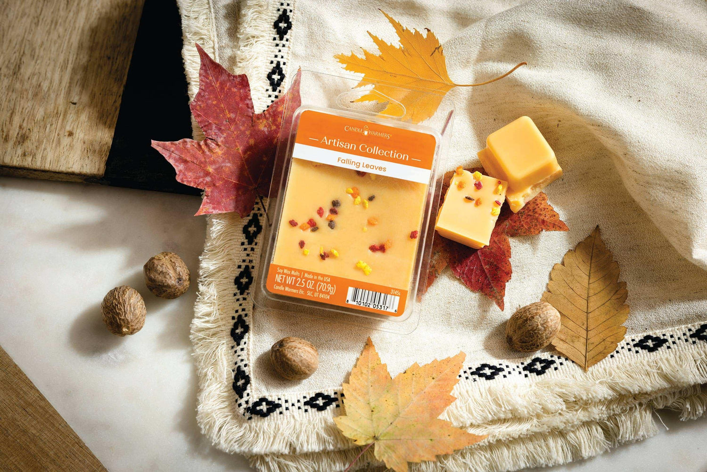 2.5 oz Artisan Wax Melt Falling Leaves