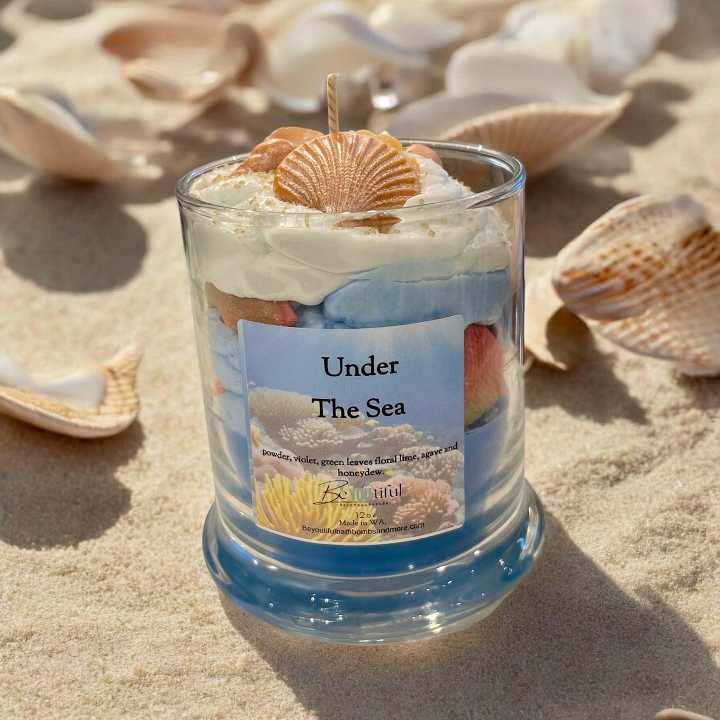 Under the Sea Dessert Candle - Southern Sassy Boutique