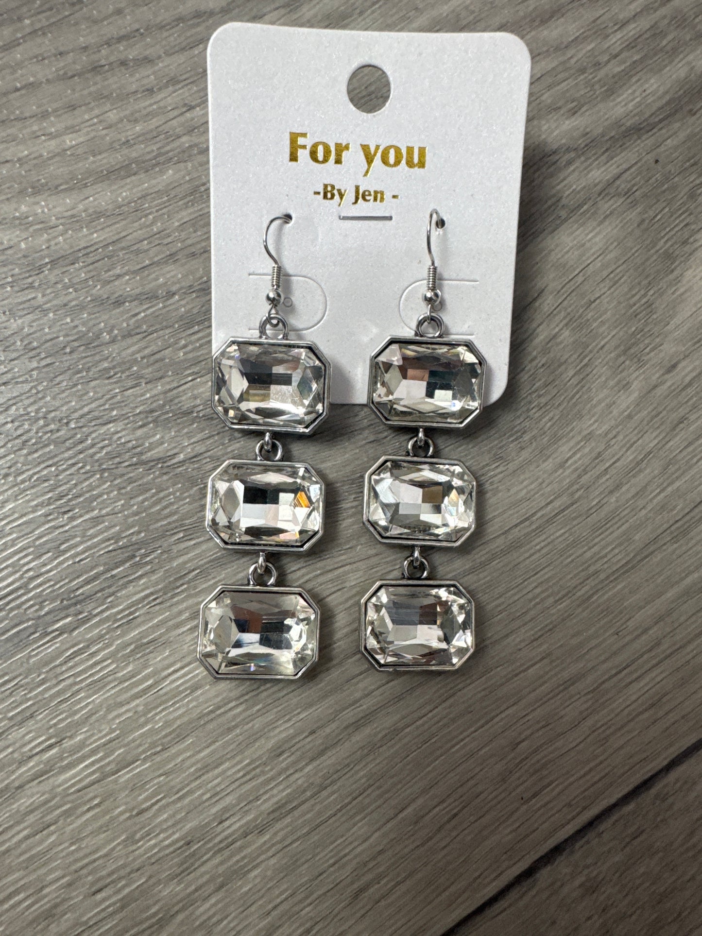 Crystal Drop Earrings