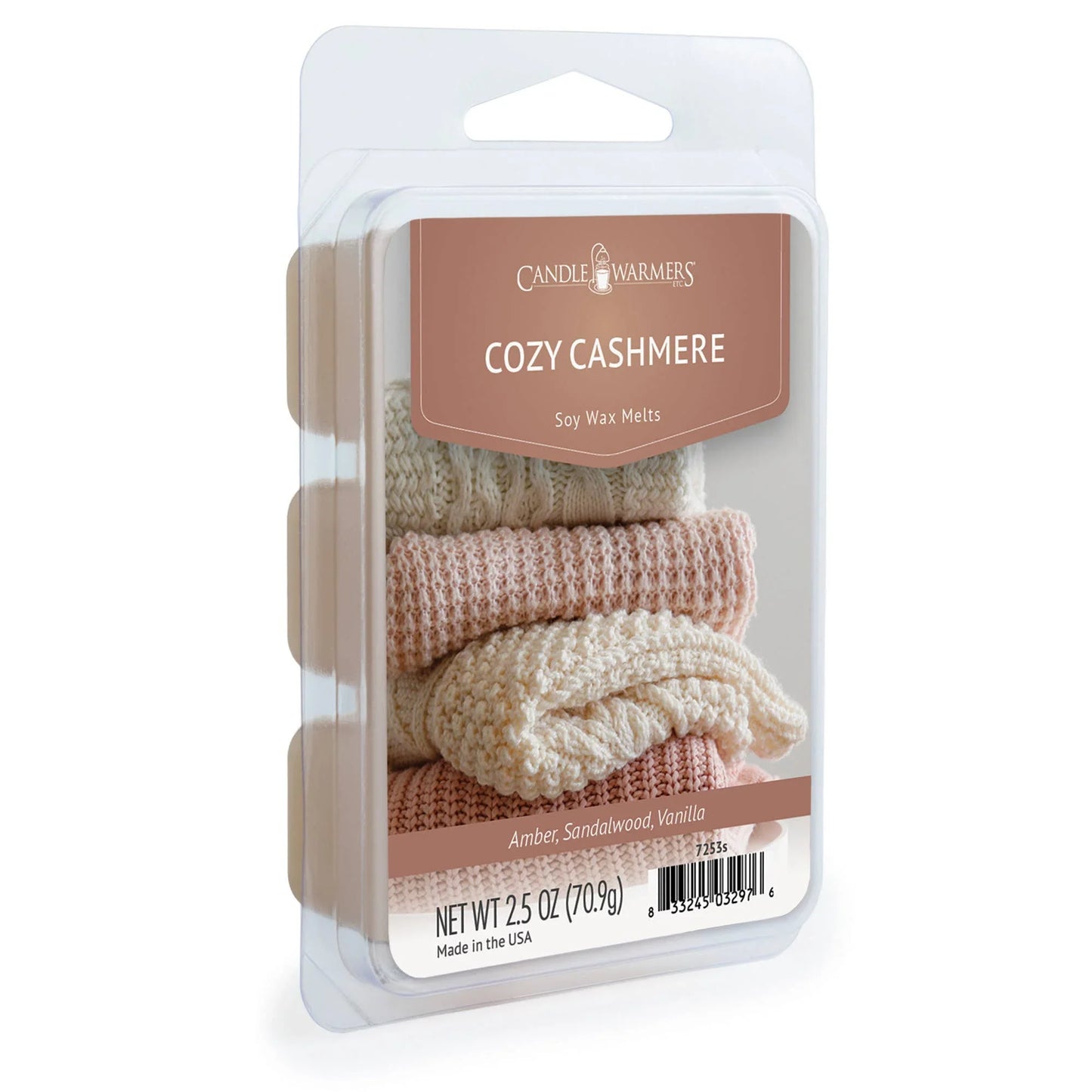 2.5 oz Wax Melt Cozy Cashmere