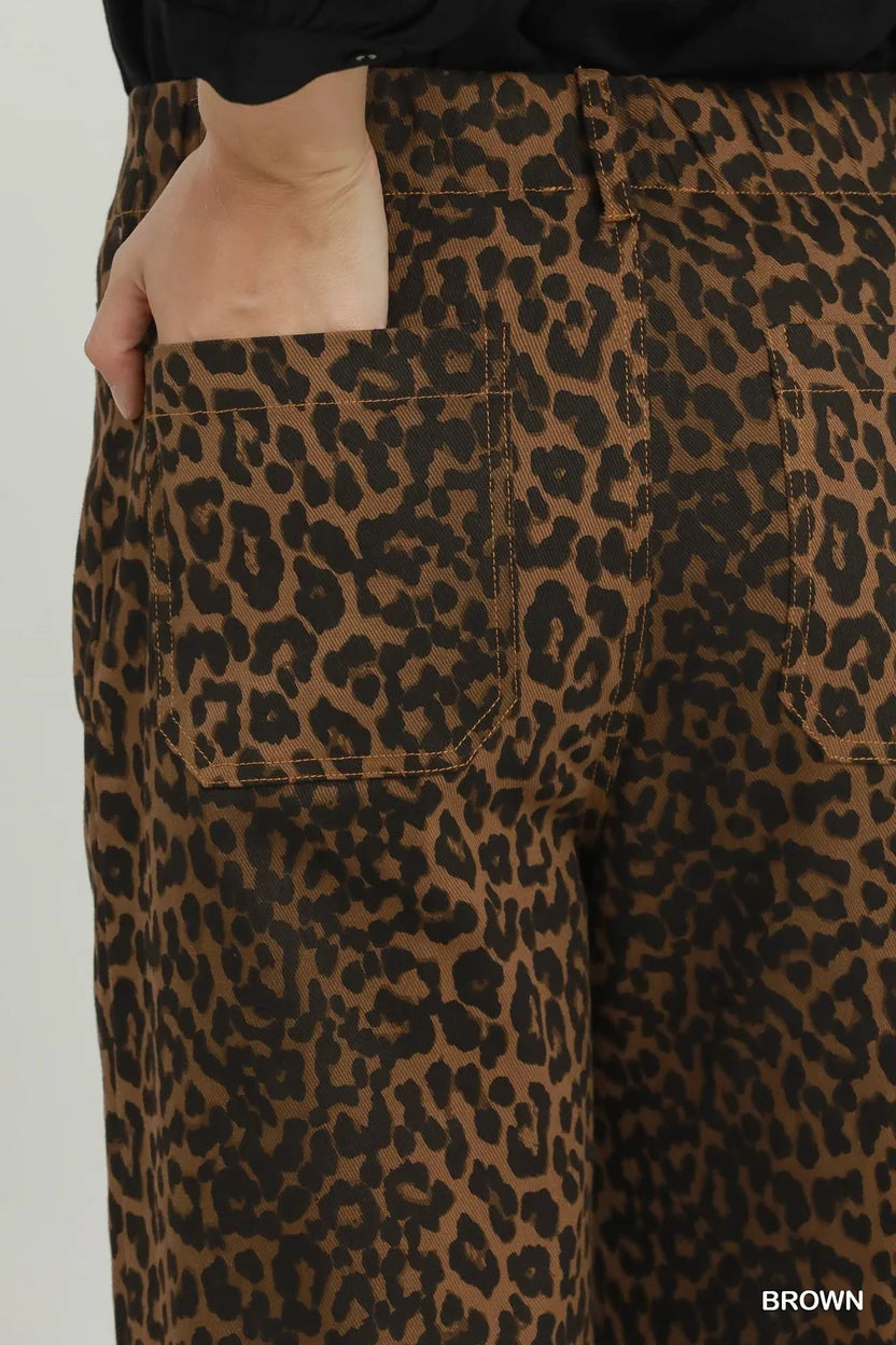 Leopard Print Pants