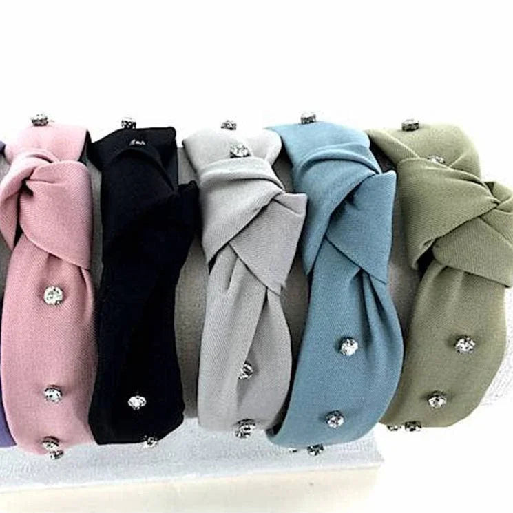 Diamond Studded Headband - Southern Sassy Boutique