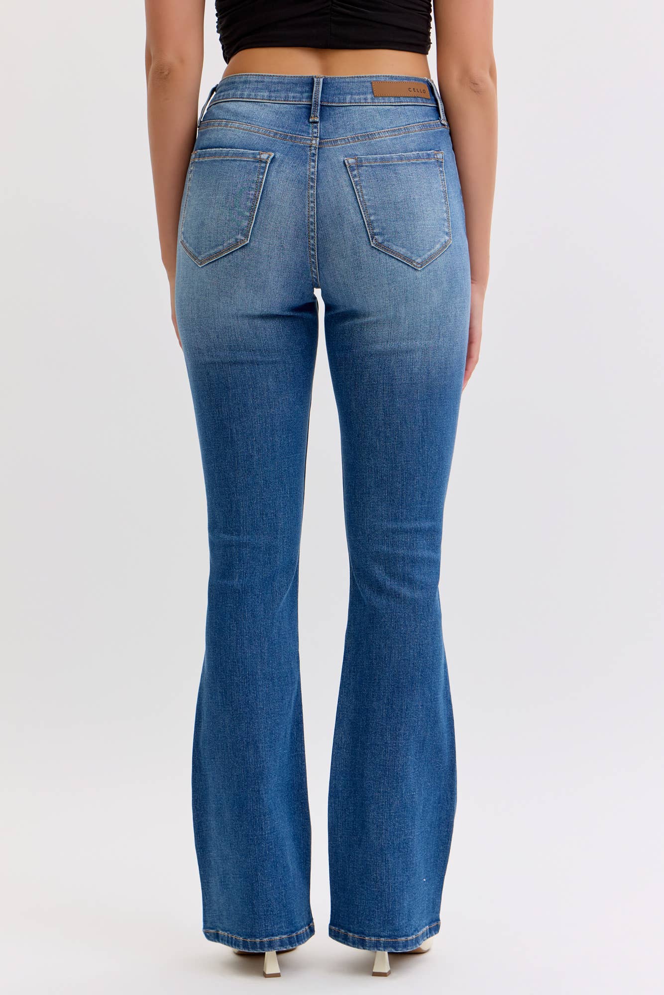 Mid Rise Boot cut