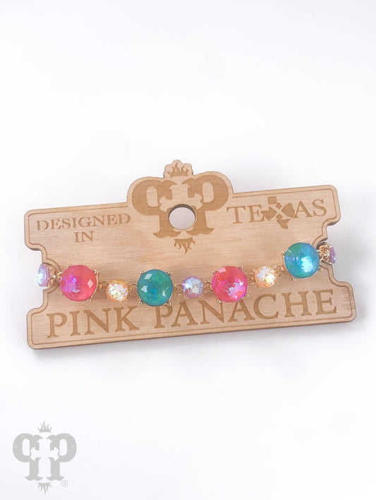 Multi-color rhinestone bracelet - Southern Sassy Boutique