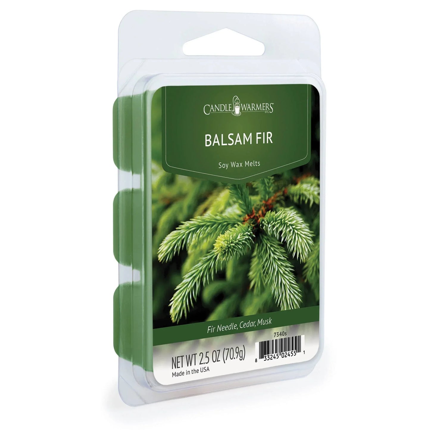 2.5 oz Wax Melt Balsam Fir