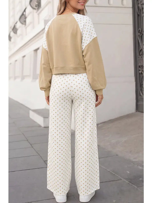 Polka Dot Patchwork Set