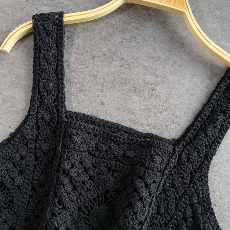 Crochet Knit Tank Top
