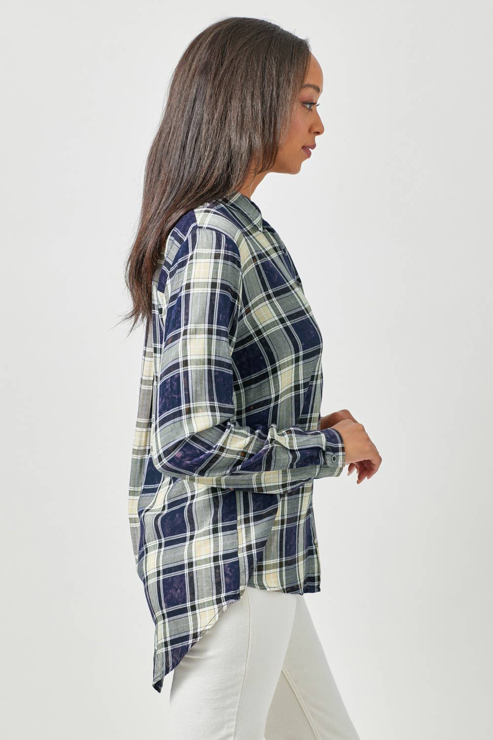 Plaid Button Down Shirt