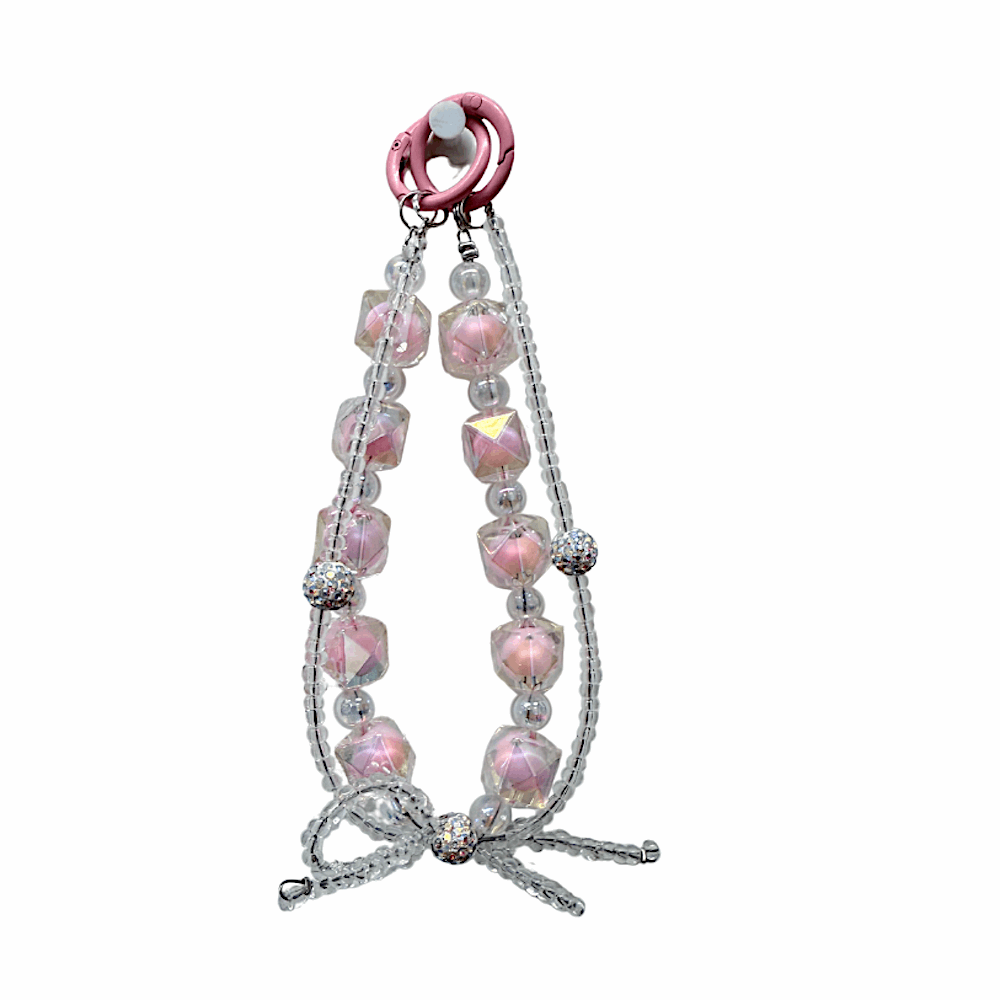 Bow Phone Charm Strap Keychain