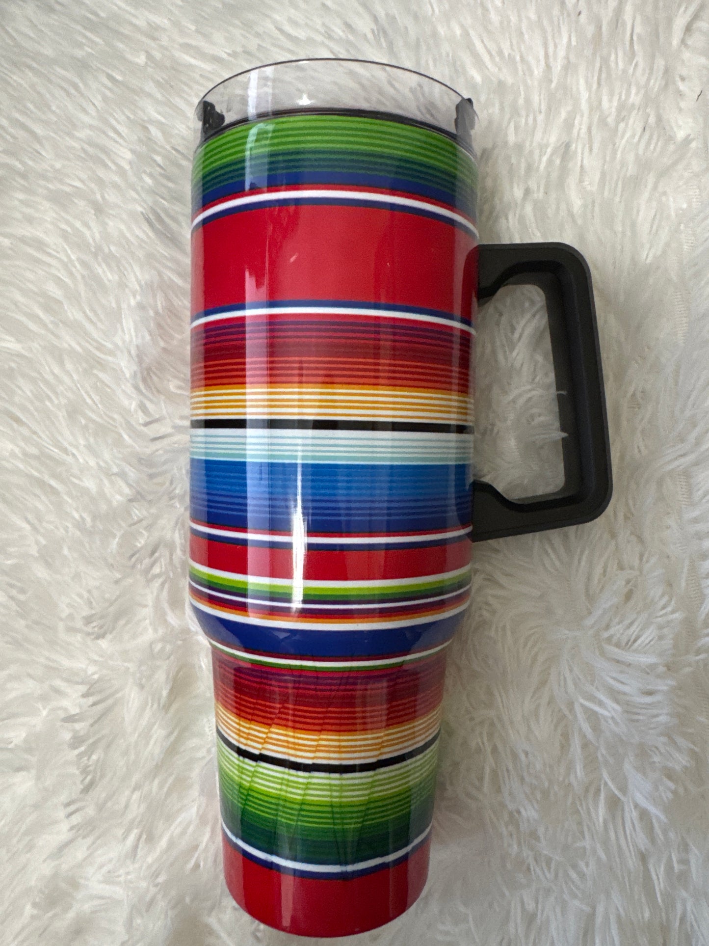 40 oz Cup with Handle Full Print Design