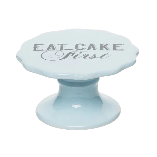 Eat Cake First Cupcake Pedestal