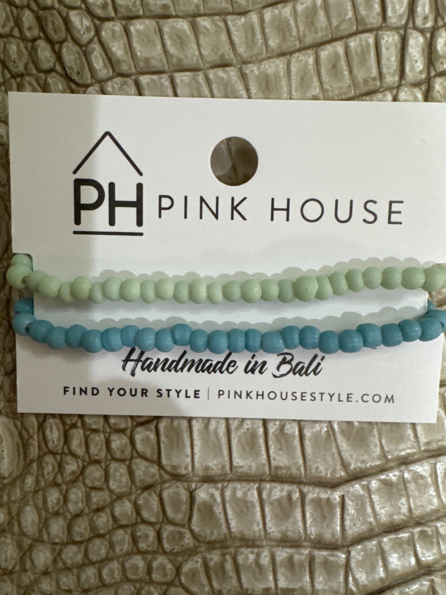 2 Strand Beaded Pull Bracelet