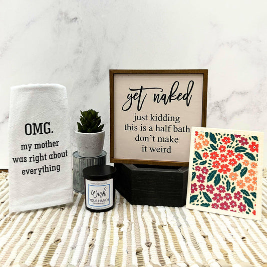 OMG My Mom Was Right About Everything 16x24 Tea Towel - Southern Sassy Boutique