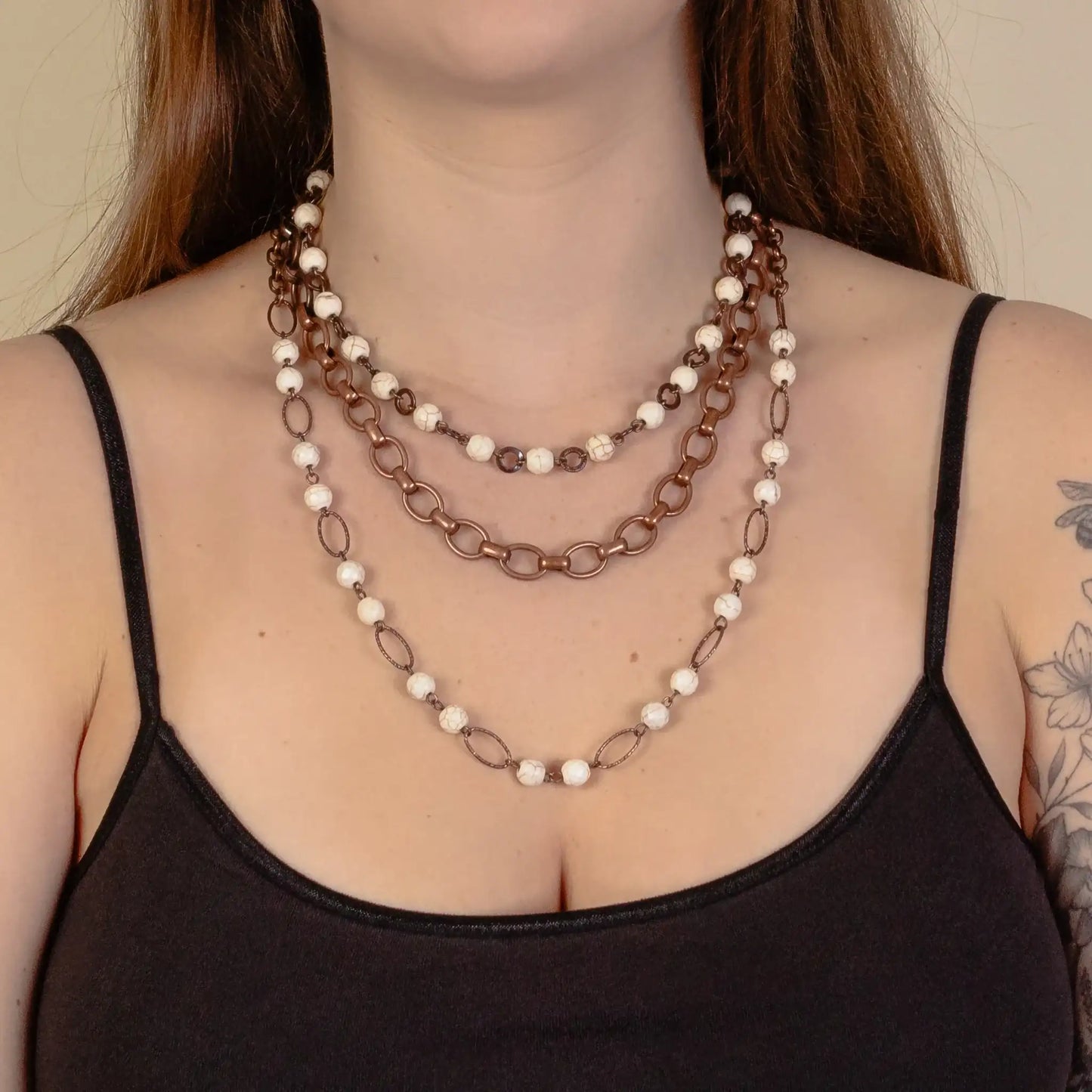 Squash Blossom Beaded Necklace