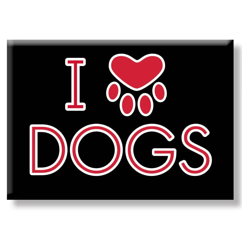 I Love Dogs Magnet - Southern Sassy Boutique
