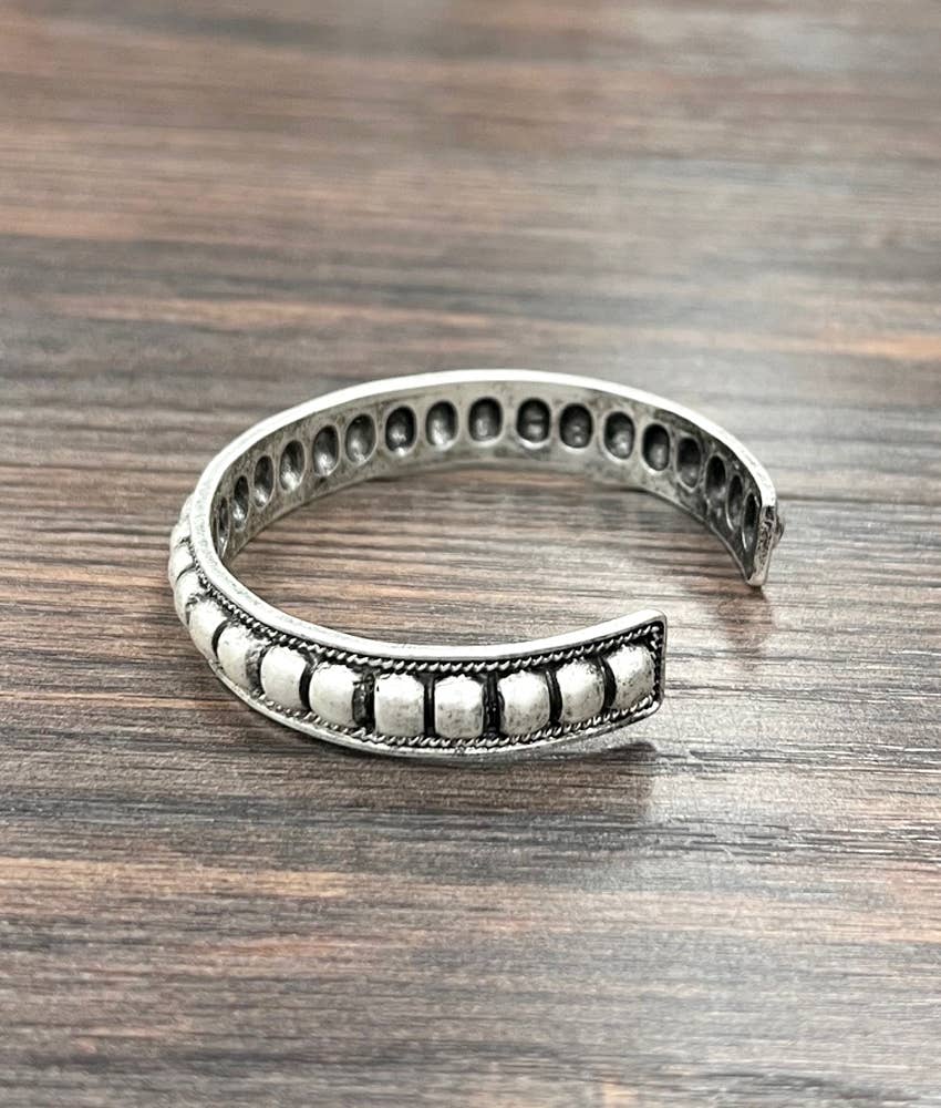 710837, 12mm Boho Cuff Bracelet
