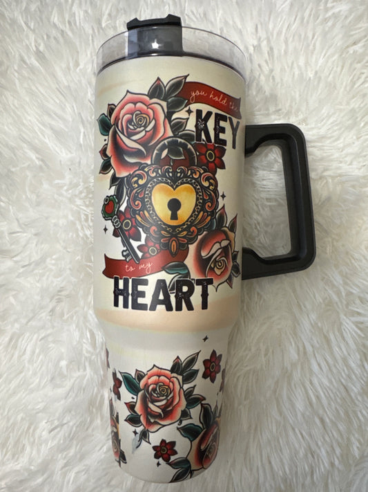 Celebrate Love Theme 40oz Insulated Cup - Southern Sassy Boutique