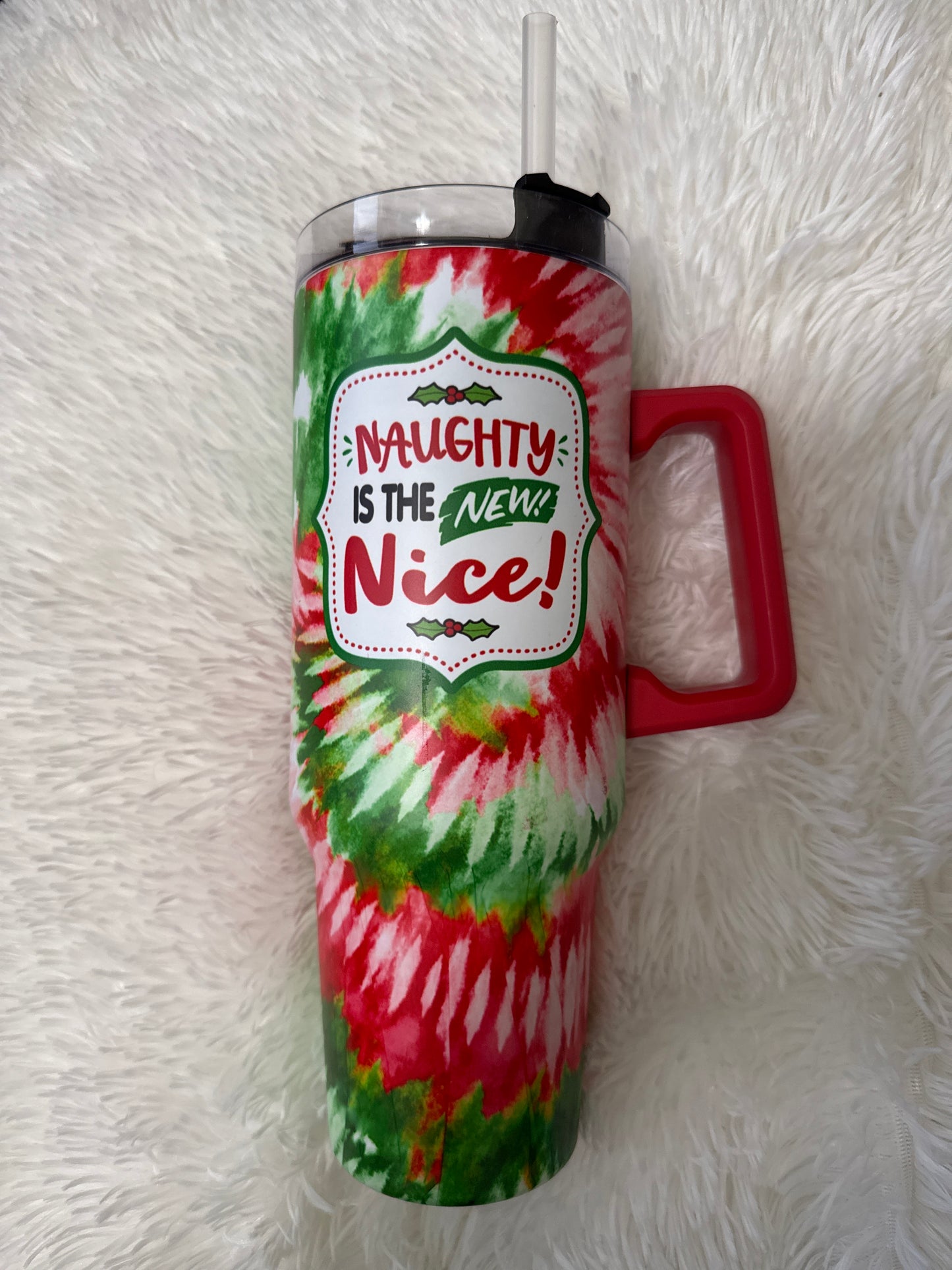 Insulated Stainless Steel 40oz Cup Christmas
