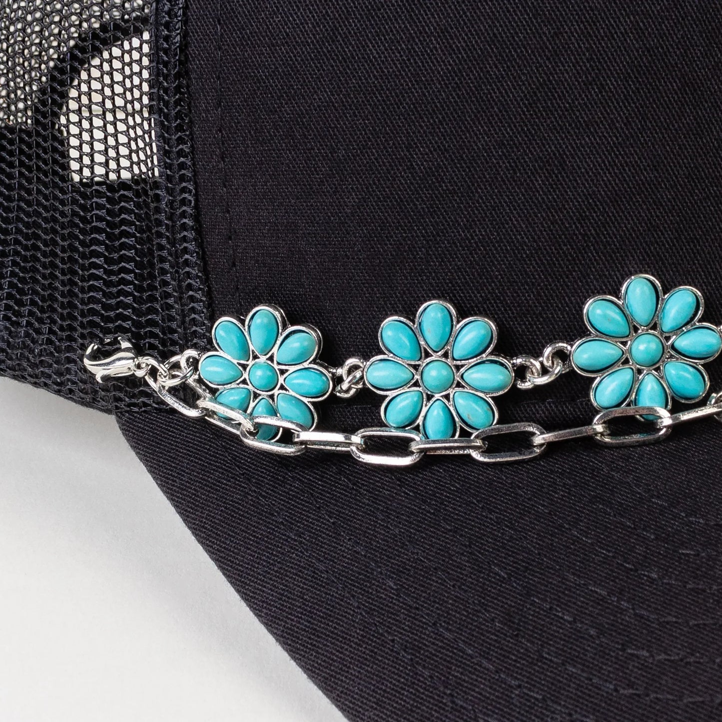 Blossom Trucker Hat Chain - Southern Sassy Boutique