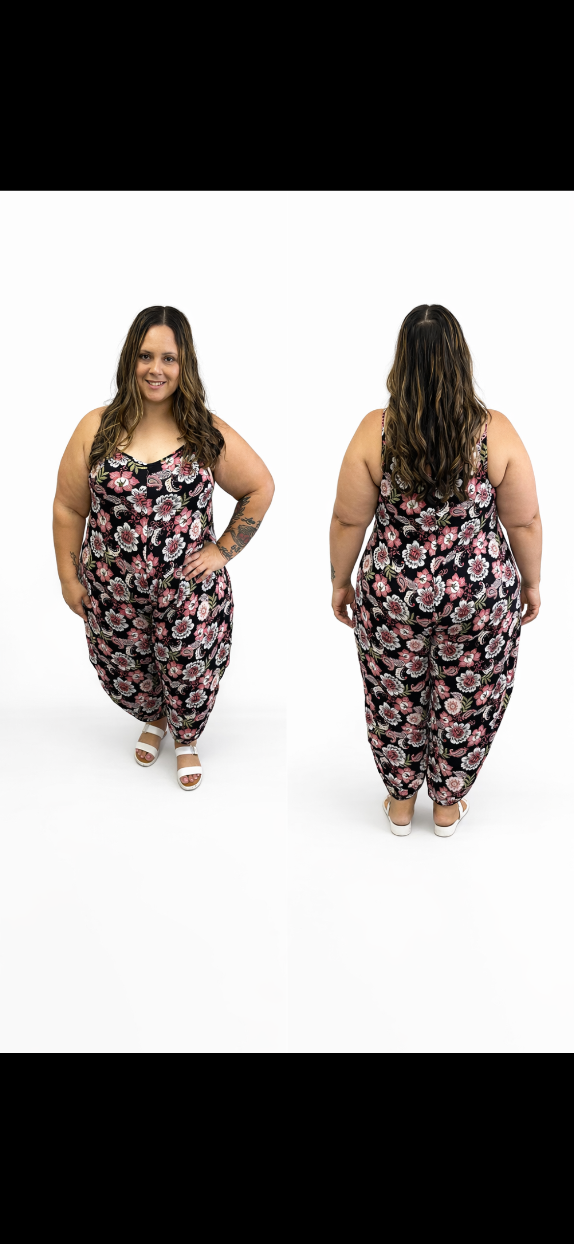Floral Print Jumpsuit