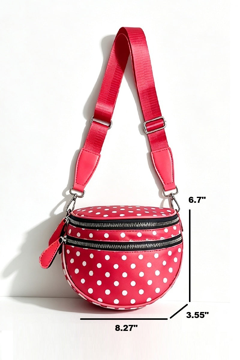 Polka Dot Print Bum Bag