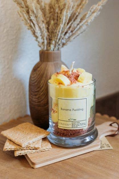 Banana Pudding Dessert Candle - Southern Sassy Boutique